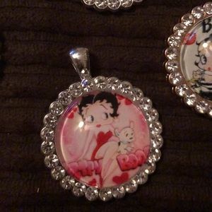 Betty boop tray charms.